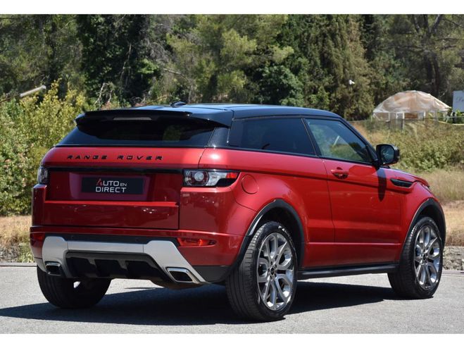 Land rover Range Rover EVOQUE 2.0 Si4 - BVA Dynamic ROUGE FONCE de 2012