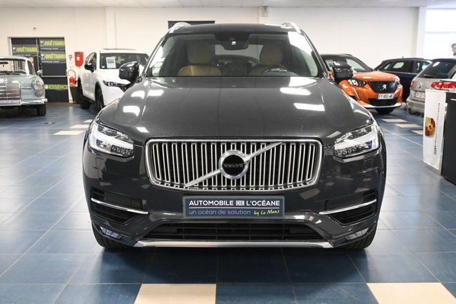 Volvo XC90 D5 AWD 225 Inscription Geartronic A 7pl GRIS ALU de 2015