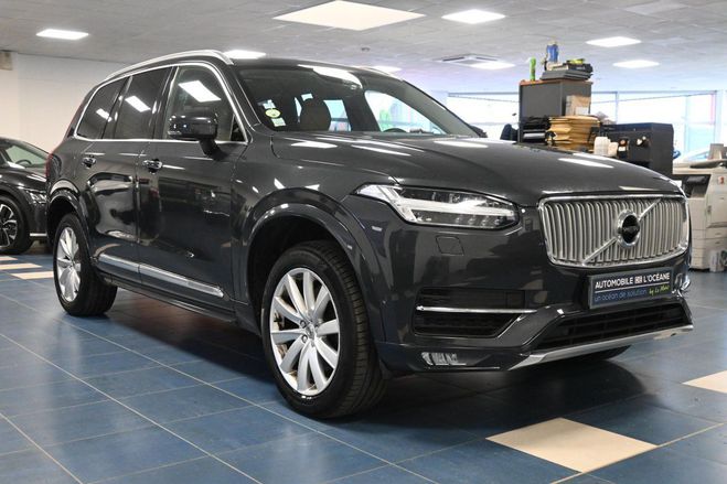 Volvo XC90 D5 AWD 225 Inscription Geartronic A 7pl GRIS ALU de 2015