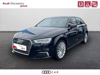  Voir détails -Audi A3 Sportback 1.4 TFSI e-tron 204 S tronic 6 à  La Rochelle (17)