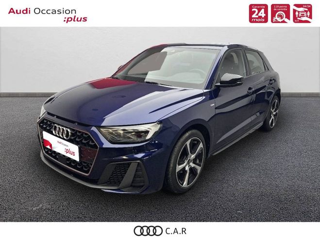 Audi A1 Sportback 25 TFSI 95 ch S tronic 7 S Lin BLEU NAVARRE de 2024