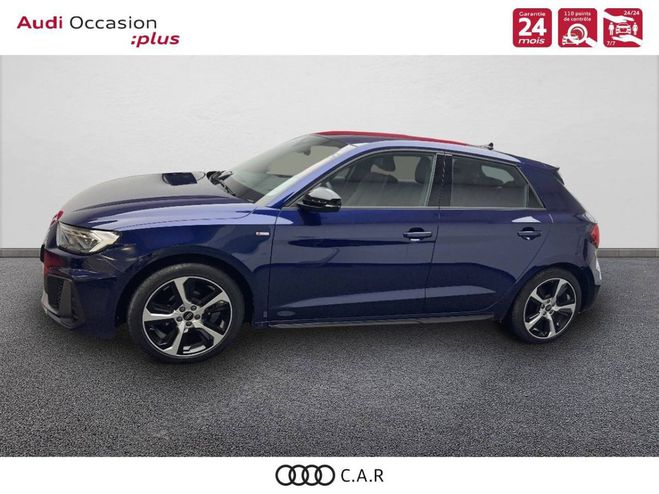 Audi A1 Sportback 25 TFSI 95 ch S tronic 7 S Lin BLEU NAVARRE de 2024