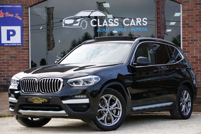 BMW X3 2.0i xDrive30e X-LINE PLUG-IN TVA-BTW CA Noir Mtallis de 