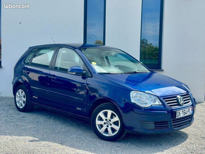Volkswagen Polo IV Phase 2 1.4 i 16V 75cv Bleu de 2005