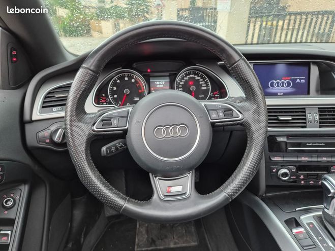 Audi A5 Cabriolet 2.0 TFSI 225CH S-LINE PLUS QUA Noir de 2014