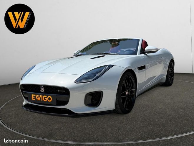 Jaguar F-Type ROADSTER 2.0 T P300 R-DYNAMIC BVA FACELI Blanc de 2017