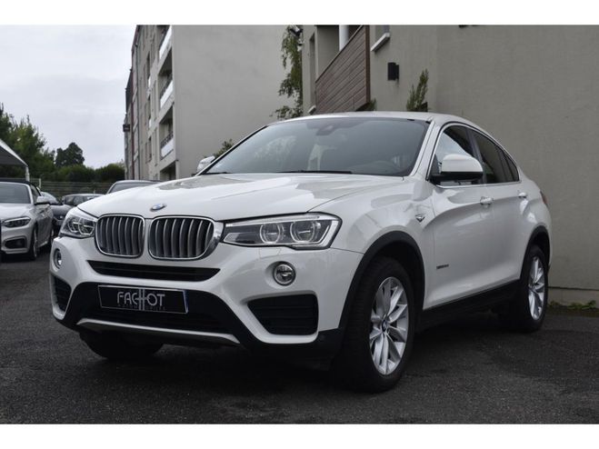 BMW X4 xDrive 30d - BVA Sport xLine BLANC de 2016
