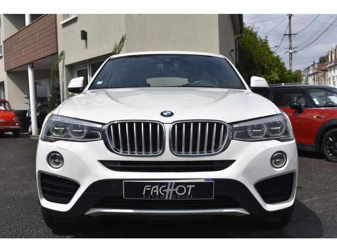 BMW X4 xDrive 30d - BVA Sport xLine BLANC de 2016