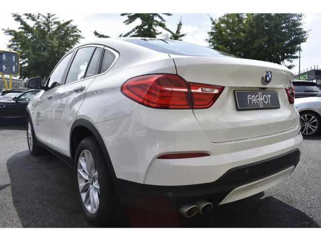 BMW X4 xDrive 30d - BVA Sport xLine BLANC de 2016