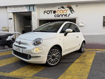  Voir détails -Fiat 500 1.2 8V 69CH ECO PACK LOUNGE à Cannes (06)