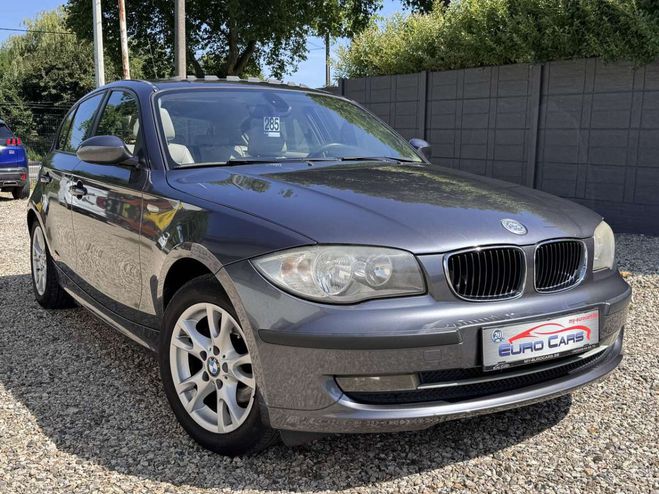 BMW Serie 1 118 d CUIR-TOIT OUVRANT-CLIM-1ER PROP- Gris Mtallis de 