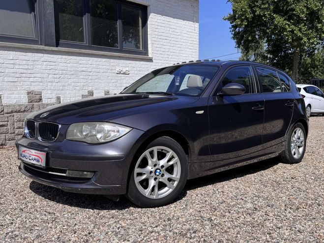 BMW Serie 1 118 d CUIR-TOIT OUVRANT-CLIM-1ER PROP- Gris Mtallis de 