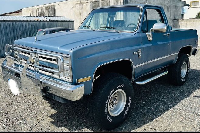 Chevrolet Blazer K5 6.2 V8 DIESEL BVA BLEU de 1984