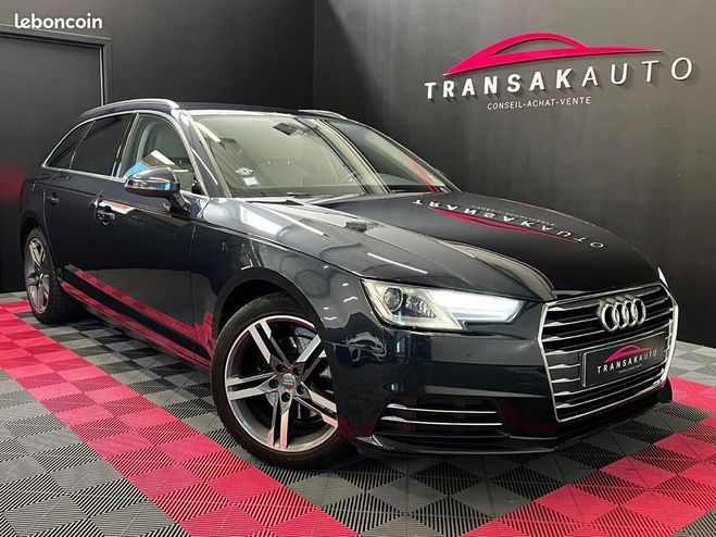 Audi A4 Avant 2.0 TDI ULTRA SPORT 136cv PACK ROU Noir de 2017