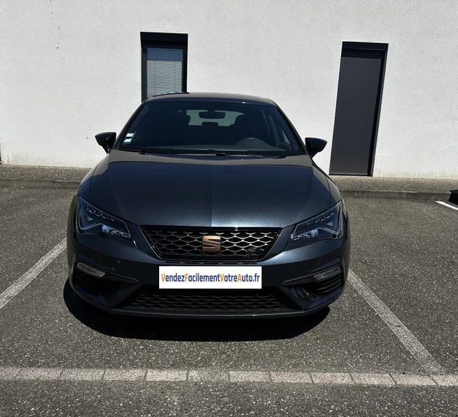 Seat Leon 2.0 TSI 290ch Cupra DSG7 Pack Performanc Gris Anthracite Mtallis de 2019