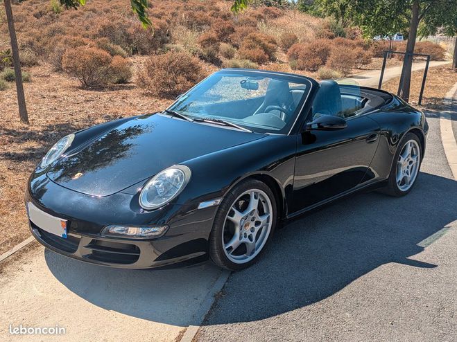 Porsche 911 CARRERA type 997 cabriolet BOITE MECA GA Noir de 2005
