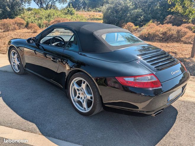 Porsche 911 CARRERA type 997 cabriolet BOITE MECA GA Noir de 2005