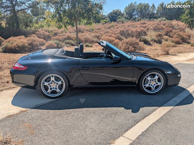Porsche 911 CARRERA type 997 cabriolet BOITE MECA GA Noir de 2005