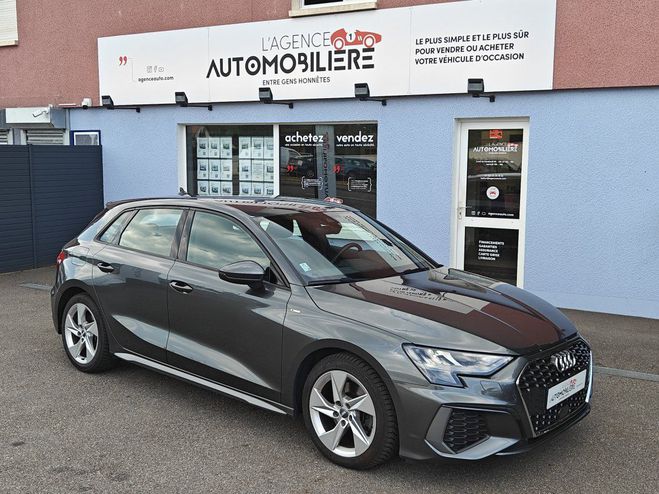 Audi A3 Sportback 35 TDI 150ch S line S tronic 7 Gris de 2020