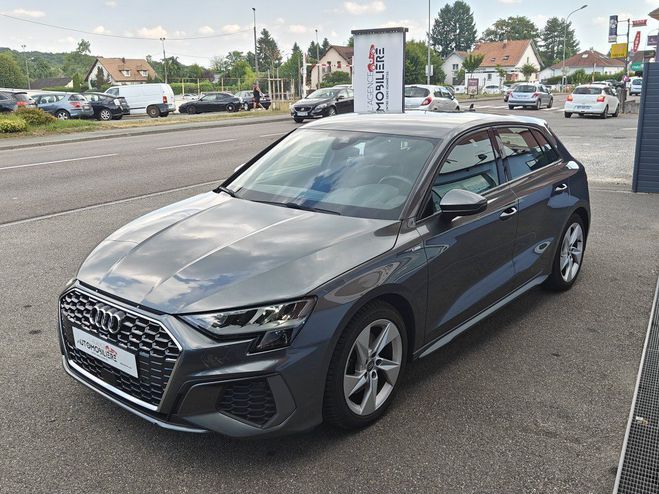 Audi A3 Sportback 35 TDI 150ch S line S tronic 7 Gris de 2020