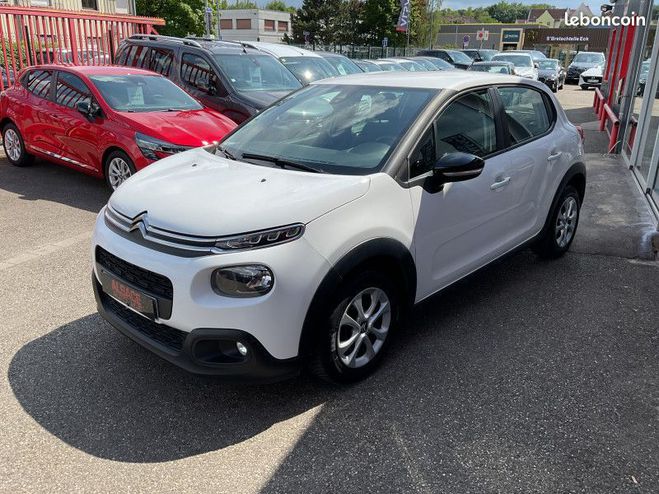 Citroen C3 BLUEHDI 100CH FEEL S&S E6.D-TEMP Blanc de 2019