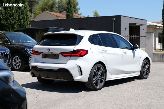 BMW Serie 1 f40 118i 136 ch m sport dkg7 Blanc de 2023