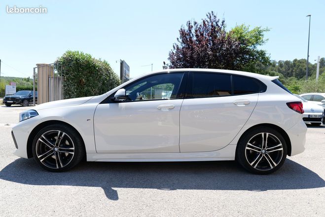 BMW Serie 1 f40 118i 136 ch m sport dkg7 Blanc de 2023