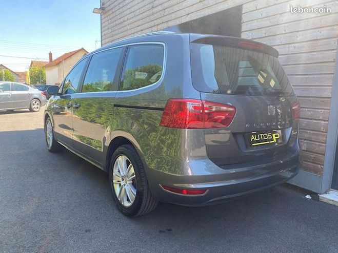Seat Alhambra ii 2.0 tdi 140 cr ecomotive style Gris de 2011