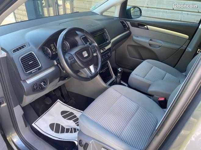 Seat Alhambra ii 2.0 tdi 140 cr ecomotive style Gris de 2011