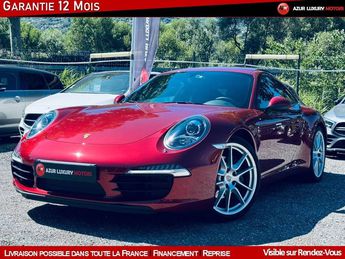  Voir détails -Porsche 911 Carrera (991) Coup 3.4 PDK 350   PSE à Nice (06)