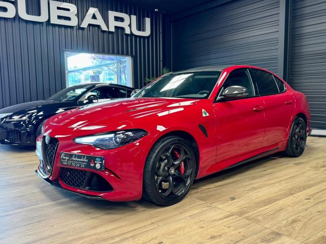 Alfa romeo Giulia II 2.9 V6 510 QUADRIFOGLIO AT8 Rouge Verni de 2017