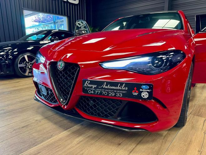 Alfa romeo Giulia II 2.9 V6 510 QUADRIFOGLIO AT8 Rouge Verni de 2017