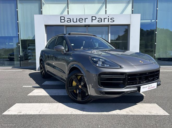 Porsche Cayenne 4.0 V8 550 ch Tiptronic BVA Turbo Gris de 2019