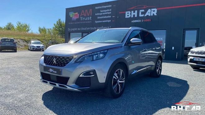 Peugeot 3008 GENERATION-II 1.6 THP 165 ALLURE EAT BVA Gris de 2017