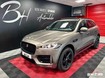  Voir détails -Jaguar F Pace 2.0 D 180 R-SPORT AWD BVA à Chalezeule (25)