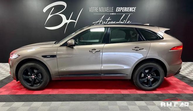 Jaguar F Pace 2.0 D 180 R-SPORT AWD BVA Gris de 2016