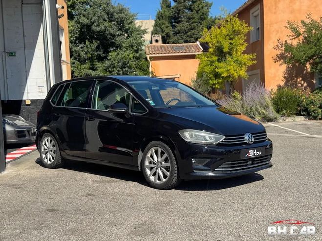 Volkswagen Golf Sportsvan 2.0 TDI 150 BLUEMOTION CARAT D Noir de 2015