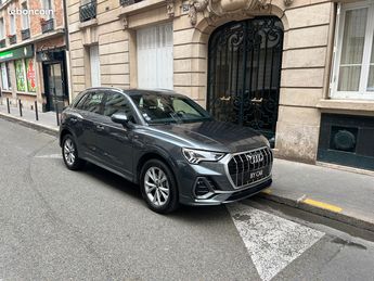  Voir détails -Audi Q3 45 TFSI E 245 S Line Tronic CARPLAY- CAM à Paris (75)