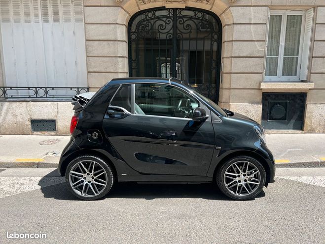 Smart Fortwo Cabriolet Brabus Xclusive 109CH 1ERE MAI Noir de 2018