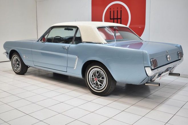 Ford Mustang 289 Ci Coup Siver Blue Metallic de 1965