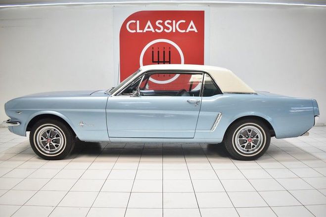 Ford Mustang 289 Ci Coup Siver Blue Metallic de 1965