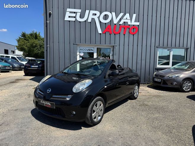 Nissan Micra 1.4 88ch acenta cabriolet Noir de 2007
