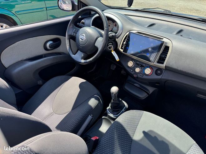 Nissan Micra 1.4 88ch acenta cabriolet Noir de 2007