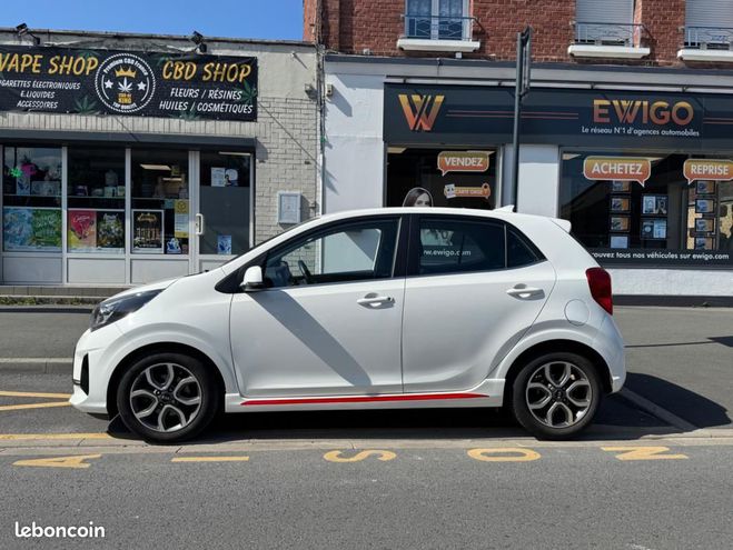 Kia Picanto 1.2 85 GT LINE Blanc de 2020