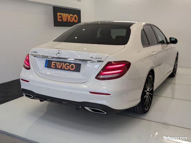 Mercedes Classe E 350D 258ch SPORTLINE 4MATIC 9G-TRONIC Blanc de 2018