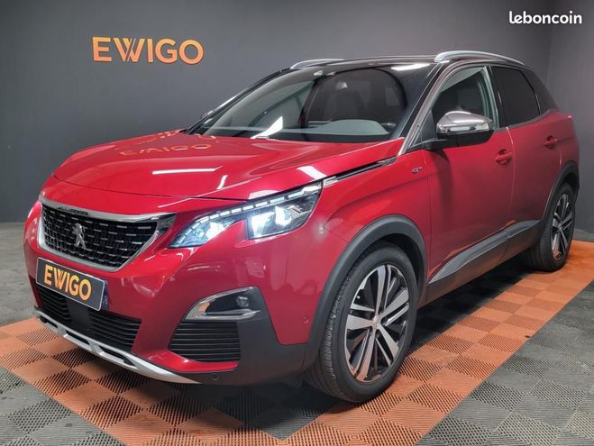 Peugeot 3008 2.0 BLUEHDI 180ch GT EAT8 Toit ouvrant Rouge de 2019