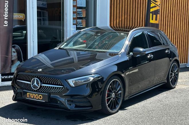 Mercedes Classe A 2.0 200 D 150 AMG LINE 8G-DCT BVA PREMIE Noir de 2020