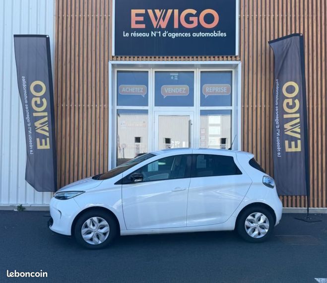 Renault Zoe R90 ZE 90 58PPM 40KWH LIFE BVA LOCATION  Blanc de 2016