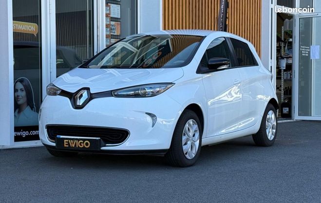 Renault Zoe R90 ZE 90 58PPM 40KWH LIFE BVA LOCATION  Blanc de 2016