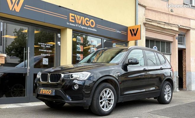 BMW X3 2.0 i 185 confort xdrive camera de recul Noir de 2014